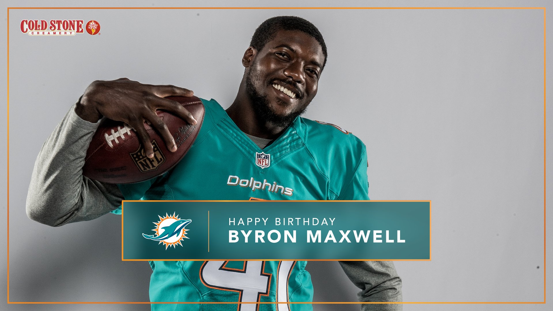 Happy Birthday, Byron Maxwell! 