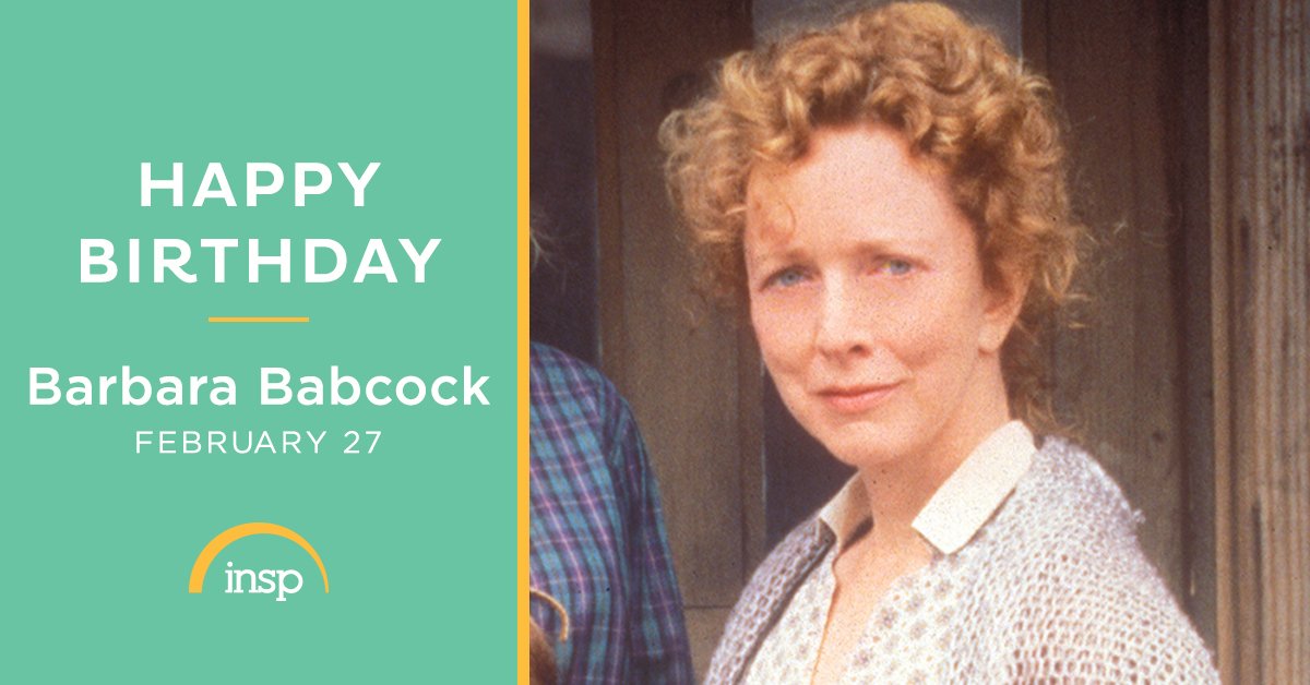 Happy birthday to  Barbara Babcock, aka, Dorothy! 

She\s on INSP, weeknights at 11p ET. 