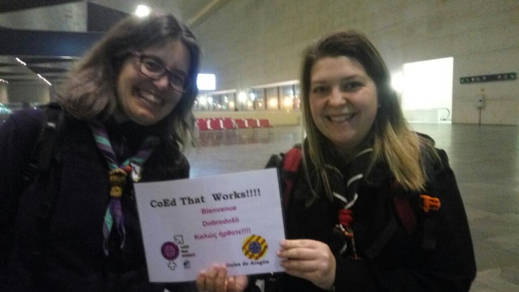 guiasdearagon's tweet photo. Con la llegada de las#Guías de #Grecia y #Eslovenia ya estamos todas #coEDThatWorks #coeducacion https://t.co/jOj644B3Bp
