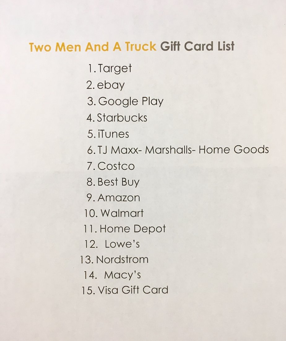 February Customer Contest gift card list- check our FB for deets! The winner will be drawn Feb. 28th. Stay tuned facebook.com/twomenscottsda…