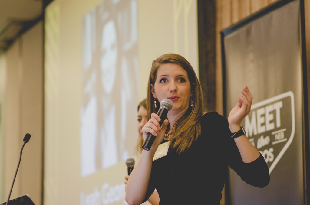 kelly__altman's tweet photo. It's not every day you get to be an emcee in front of 175+ college students. Thanks, @MTPOmaha for such a great experience! #mtp17 https://t.co/VGHudumnSE