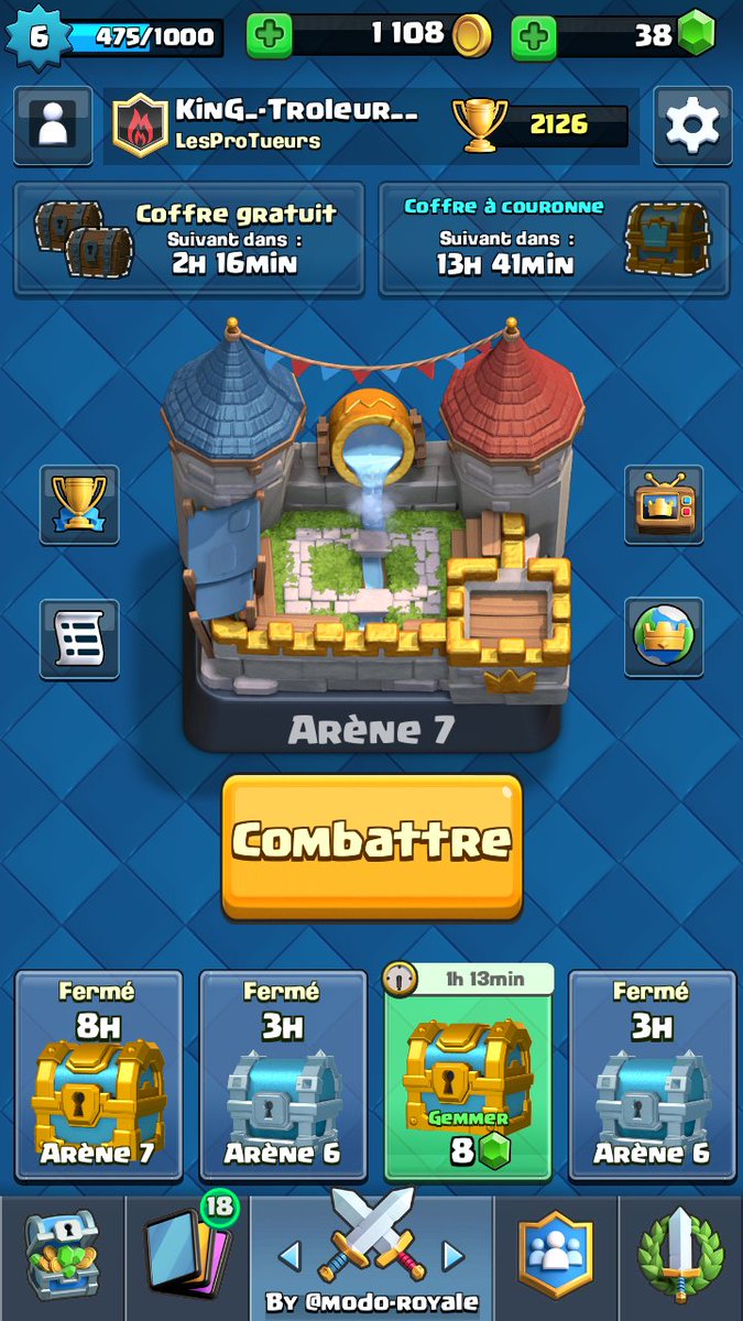 Ato_Nuim_'s tweet photo. @modo_royale  pas mal ça en 4j de jeu ? :D https://t.co/JoGQexSSlX