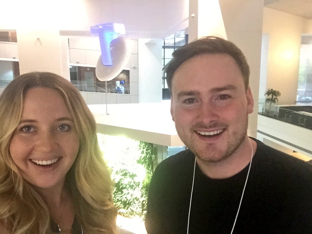 Fishburners's tweet photo. Fishburners team @bo0thie @dasweaverd in Melbourne this weekend for the #NABhack @NAB @Telstra #NABLabs #Hackathon https://t.co/aUpl5J5IQO