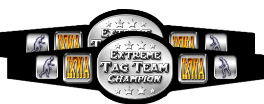IXWAEFED's tweet photo. IXWA Extreme Tag Team champions - Thunder 'n' Lightning have issued an open challenge for Survival of the Fittest 2017 in late March. https://t.co/lO4E7TY7OW