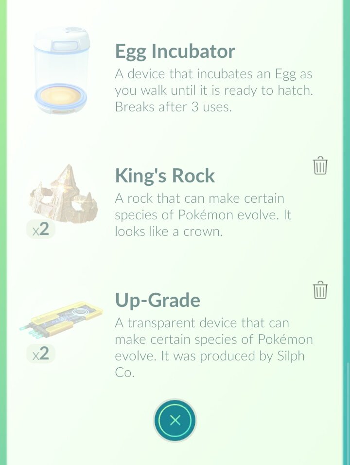 TMeeka25's tweet photo. @MYSTIC7 I have an extra UpGrade for your Porygon 2 #Pokemongogen2 #EvolutionItems https://t.co/RH3NGZmfHt