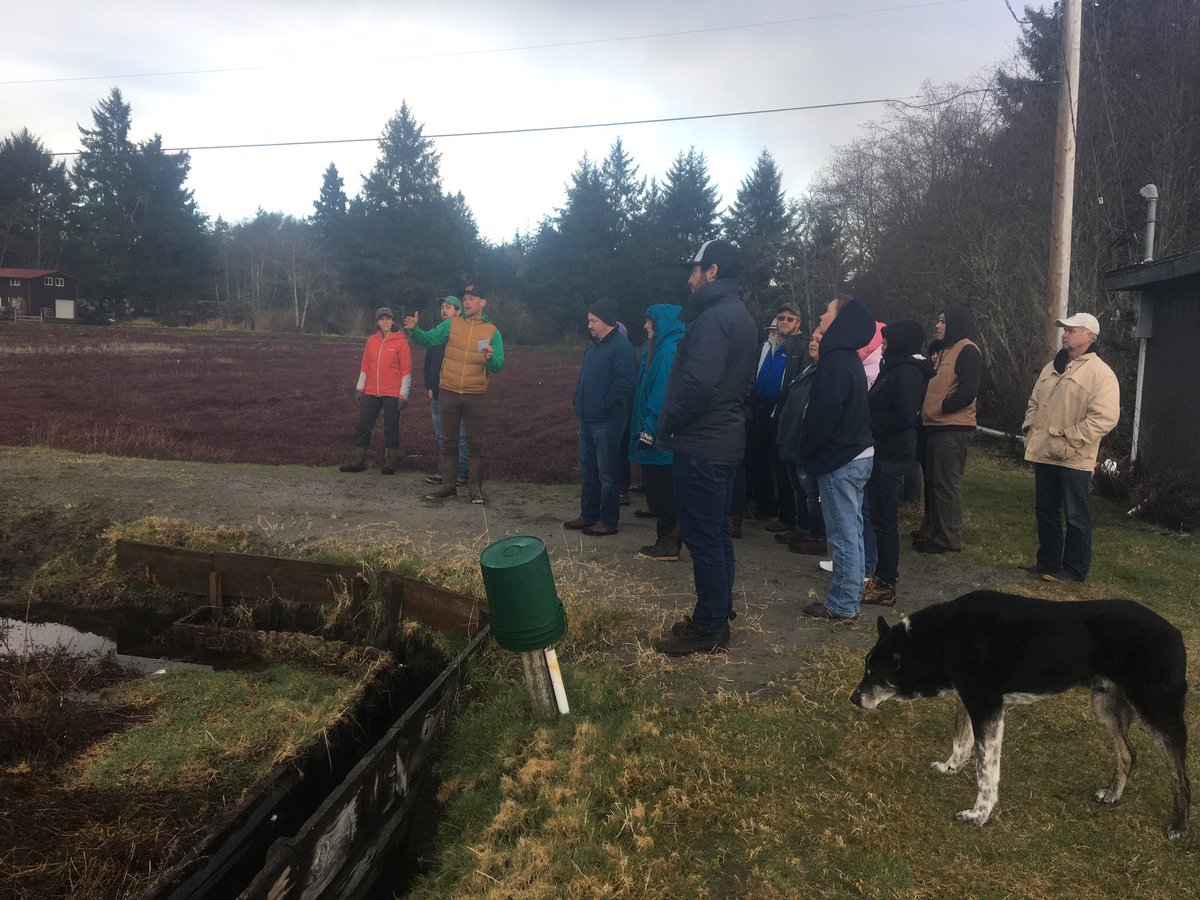 A fruitful PNW Organic Cranberry Meeting hosted in partnership w/ <a href="/StarvationAlley/">Starvation Alley</a> and <a href="/WSDA/">WSDA Church</a>.