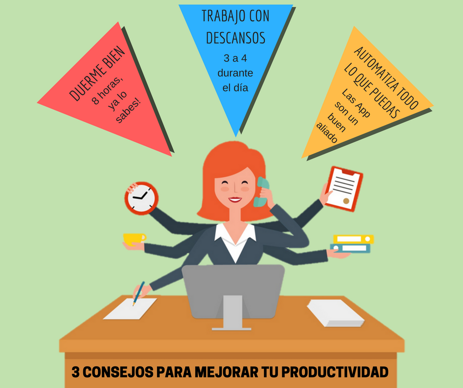 ProximoTrabajo's tweet photo. Un sencillos consejos para mejorar tu productividad #Productividad #UnbuenTrabajo @ProximoTrabajo https://t.co/Icr7DqIuZL