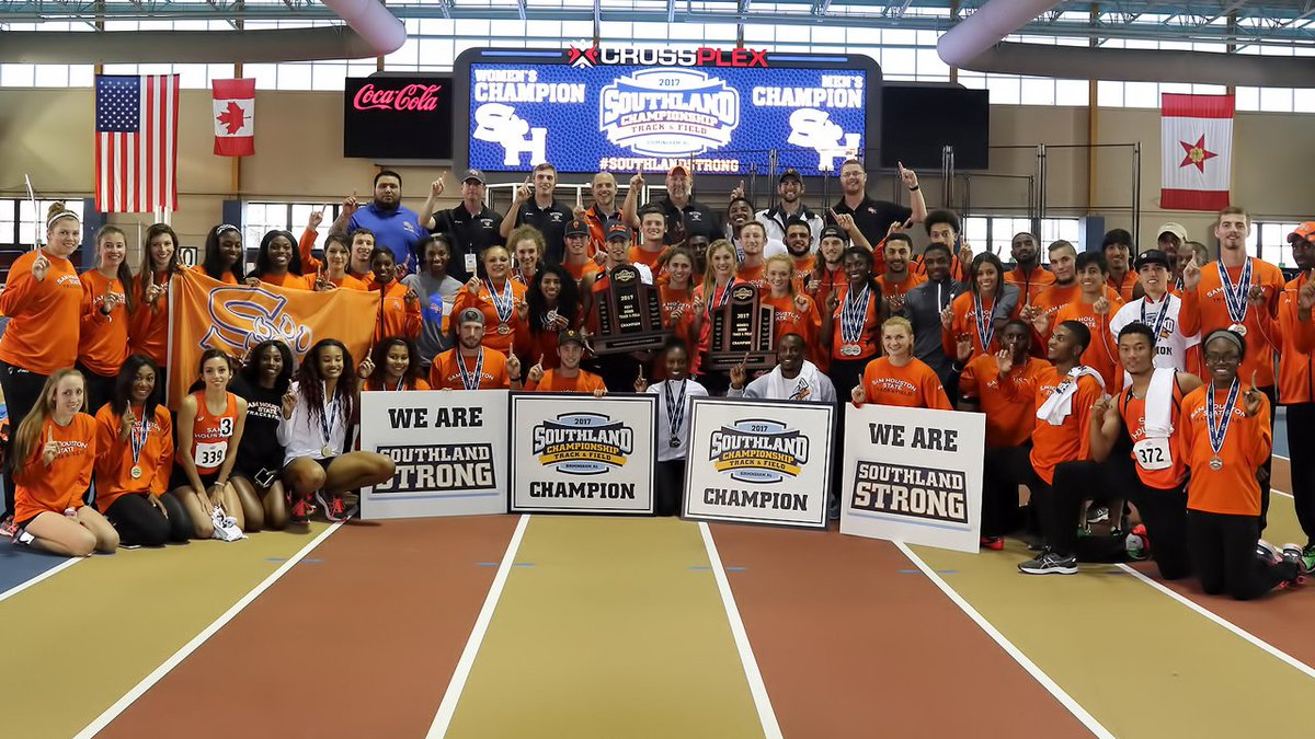 BearkatsTFXC's tweet photo. BACK-TO-BACK! ππ
Sam Houston sweeps #SLCTF Indoor Championships for a second-straight season.
RECAP: https://t.co/kcu2mcDsAj https://t.co/qmlezWdlnV