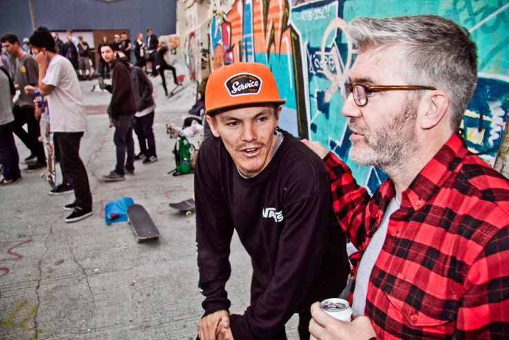 SpeedwayMag_'s tweet photo. 🐊 @GeoffRowley & #DavidMackey, @vansskate tour, #Liverpool, 2013 📷 #KevinBanks. Scouse skate history awaits at https://t.co/9YuOiEzh2s https://t.co/wSrd4HniTx
