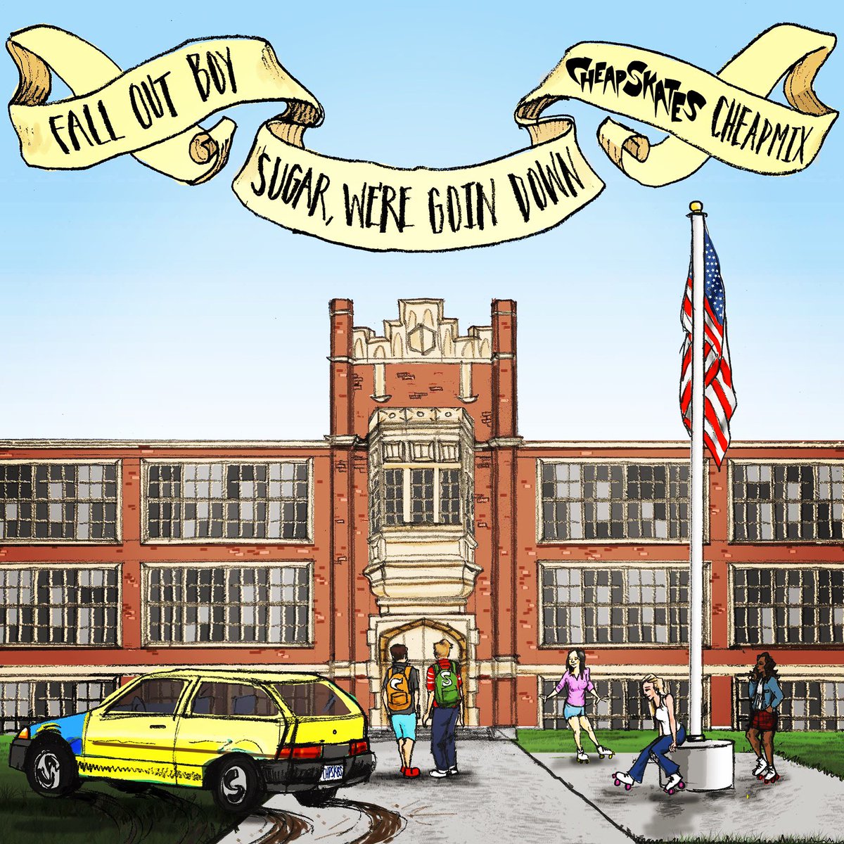 realcheapskates's tweet photo. We're done :) @falloutboy Hope our remix did your track justice. This is our spin, hope you enjoy. https://t.co/AOVcizPgBq  #remix https://t.co/JXCkd7DmPt