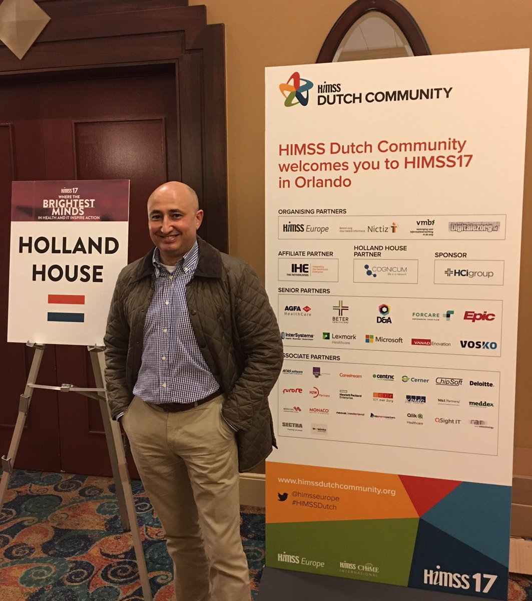 MichaelReiterPR's tweet photo. Resing, Themen ähnlich für 280 niederländische/54 deutsche Teilnehmer #himss17: #Interoperabilität, regionale/nationale EPA @InterSystems_DE https://t.co/Zutrtc3jEP