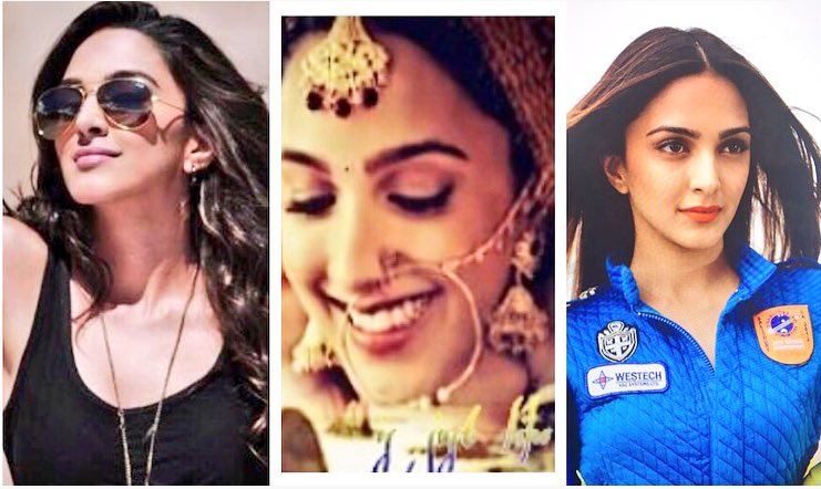 advani_kiara's tweet photo. From Devi to Sakshi and now SARAH! Three super special characters ❤️❤️❤️ https://t.co/vZQjPdXbLI