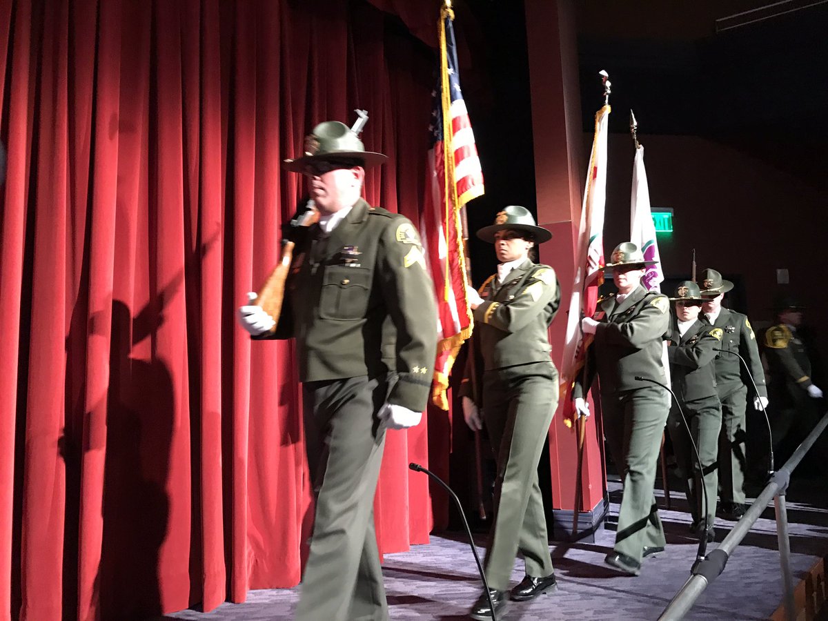 SBCSDacervantes's tweet photo. Rancho Fire Pipe &amp; Drum team present with Sheriff's Honor Guard for the Rancho Cucamonga State of the City! #SBCSD https://t.co/0pSKSlNivT
