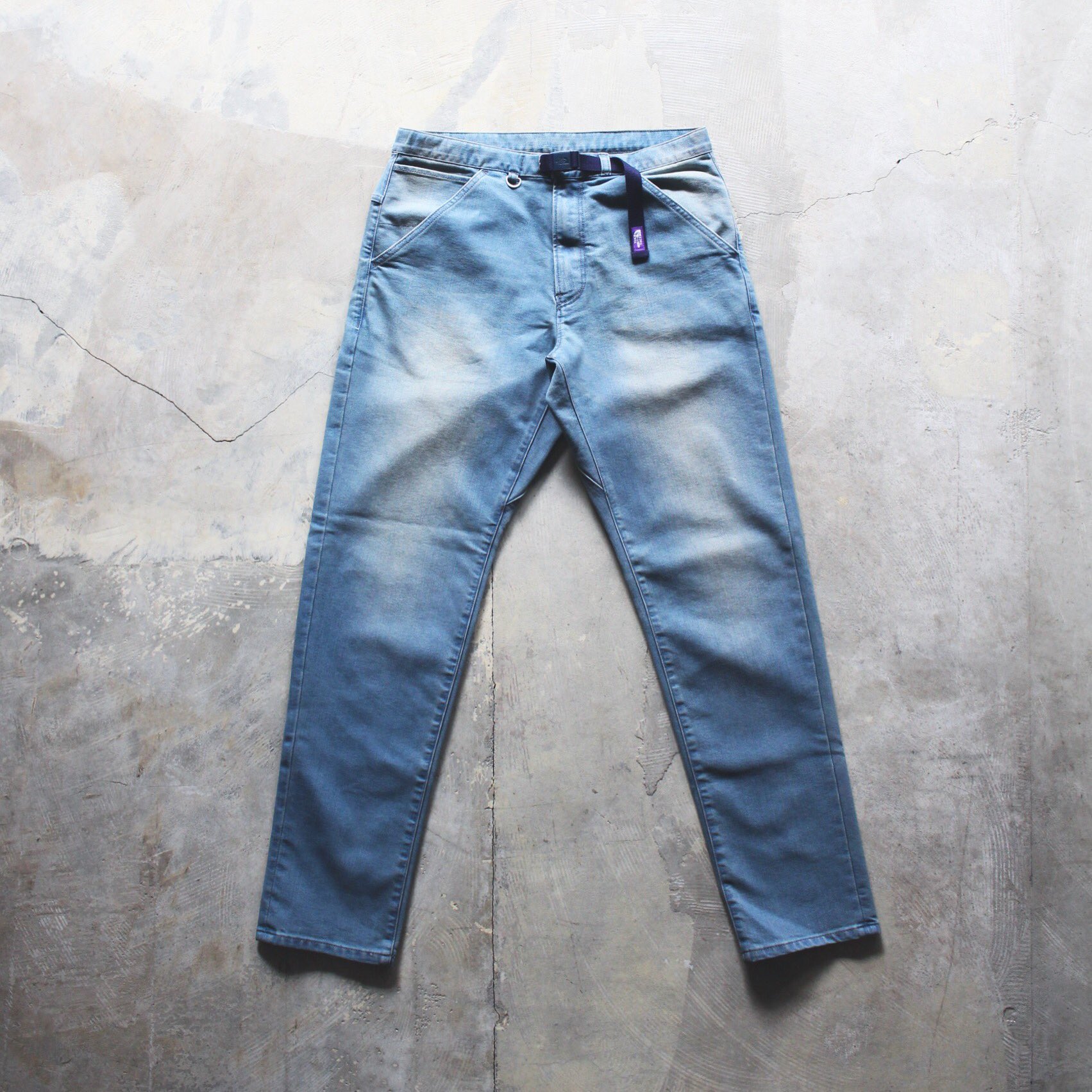 Webbing belt store denim pants