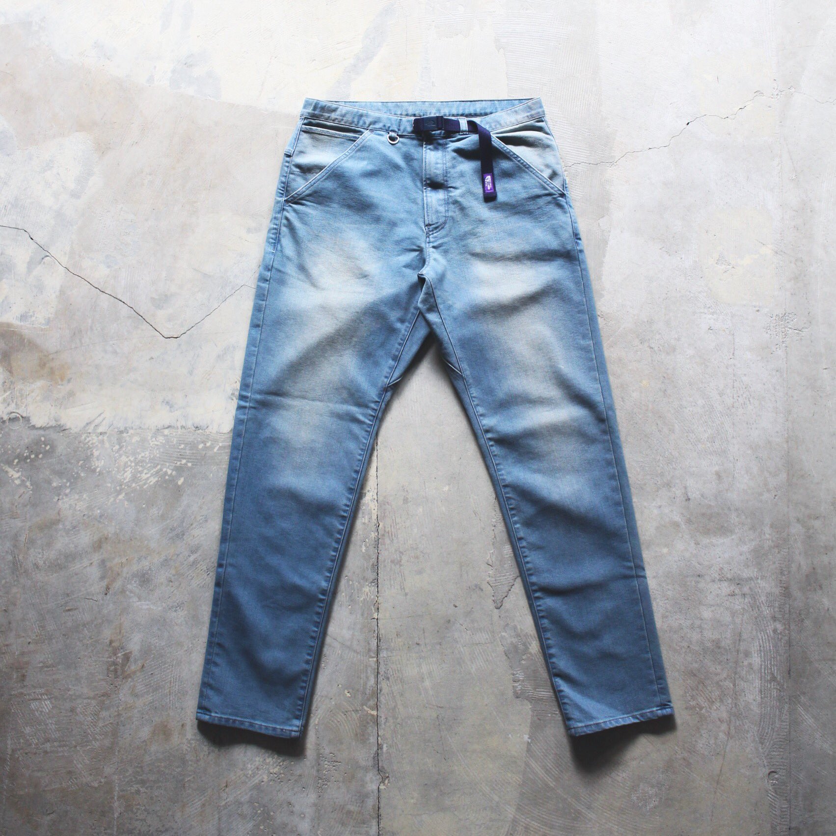 NT5704N Webbing Belt Denim Pants 