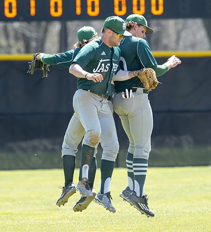 #JasperNation retweet to let us know that you are as excited as we are that today is the <a href="/GoJaspers/">Manhattan Jaspers</a> ⚾️ opener at UCF!!!! 😎🤗👌