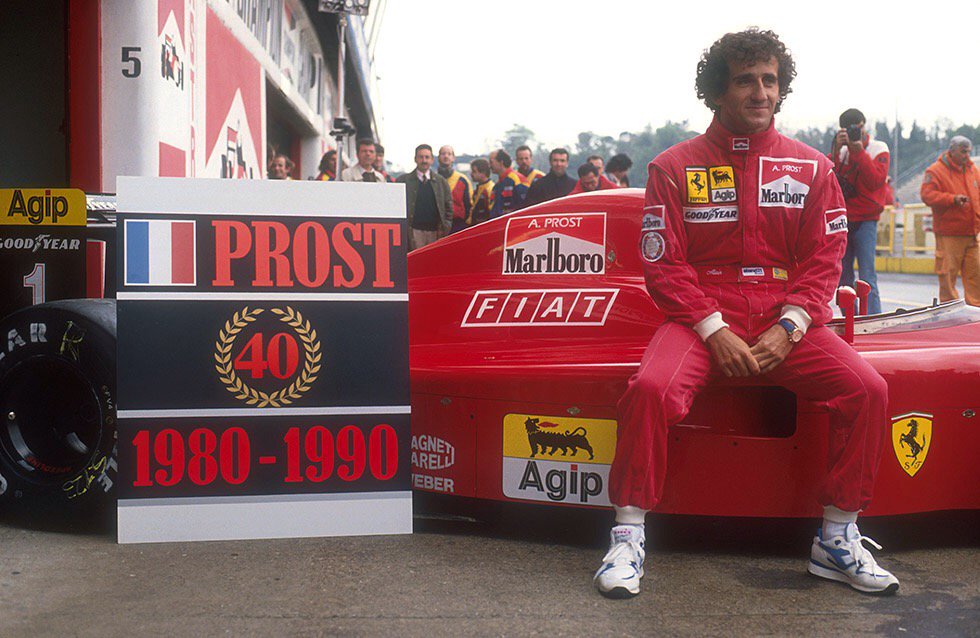 Can\t believe Alain Prost is 62 today. 4 times WDC and 4 times runner up. Happy birthday. 