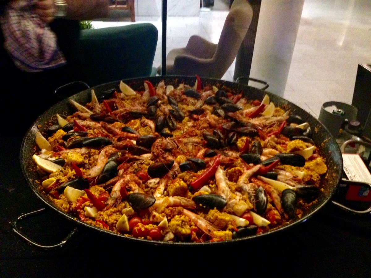 It's Paella &amp; Estrella Friday on the Gazebo Terrace at Urban Brisbane. Enjoy indie tunes by Nicole McKinney from 4.30pm - 7.30pm. #yum