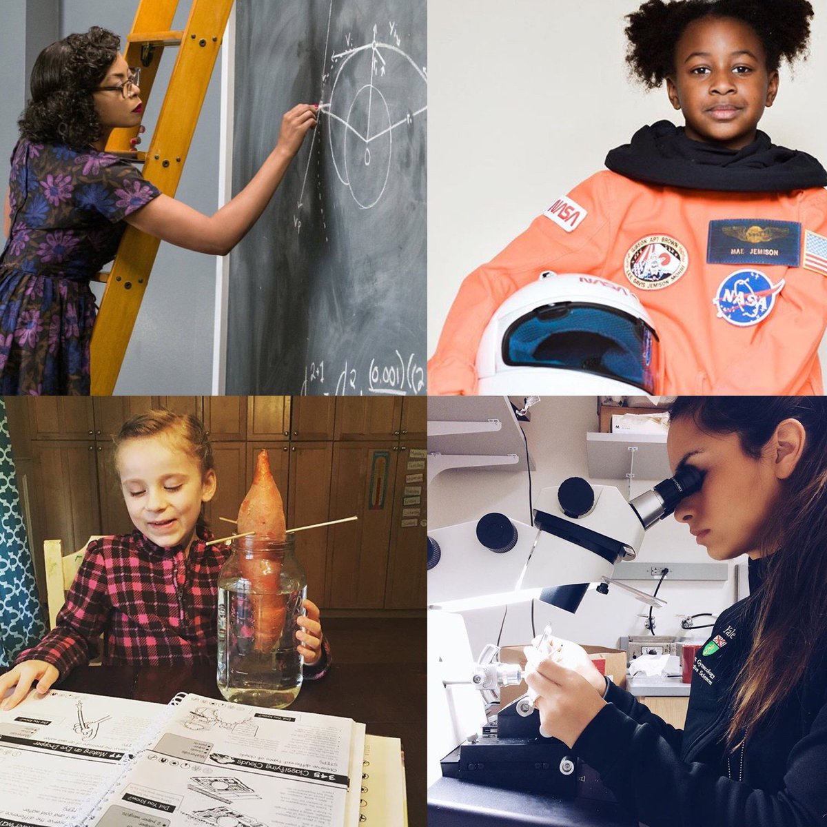 WeKnowWeDo's tweet photo. A girls intellectual potential is Unlimited. 🎓✨🔬
#WeKnowWeDo #HiddenFigures , #GirlsWhoCode, #BlackGirlsCode, #WeSeeYou, #AchieveYourGoals https://t.co/vqUy8Qd96R