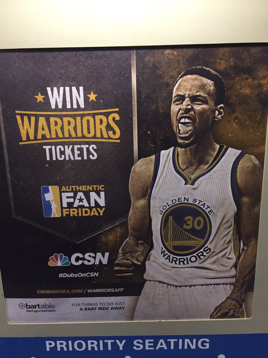 pranealn's tweet photo. Taking @SFBART to see the @warriors take on the @LAClippers at the @OracleArena w/ @shalini_sn #DubsonCSN #gobubs https://t.co/MrsDt54Kf2