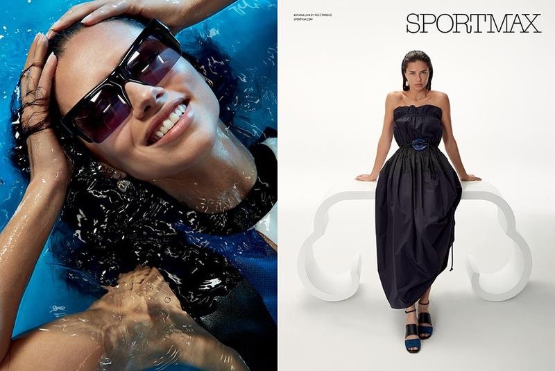 MyFashBlog's tweet image. Adriana Lima Goes Swimming for Sportmax&apos;s Spring 2017 Campaign bit.ly/2l5zu6I