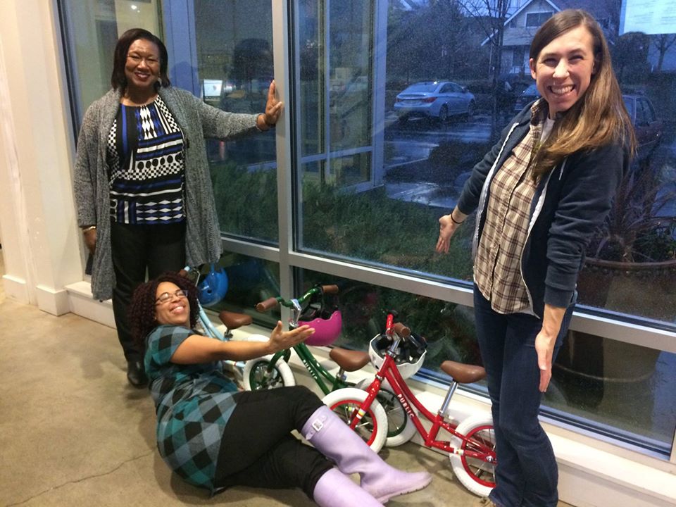 Wellspring_FS's tweet photo. This #thankyouthursday, we'd like to thank @publicbikesSEA for donating bikes and helmets for the children in our Early Learning Center! https://t.co/BllThwWwnE