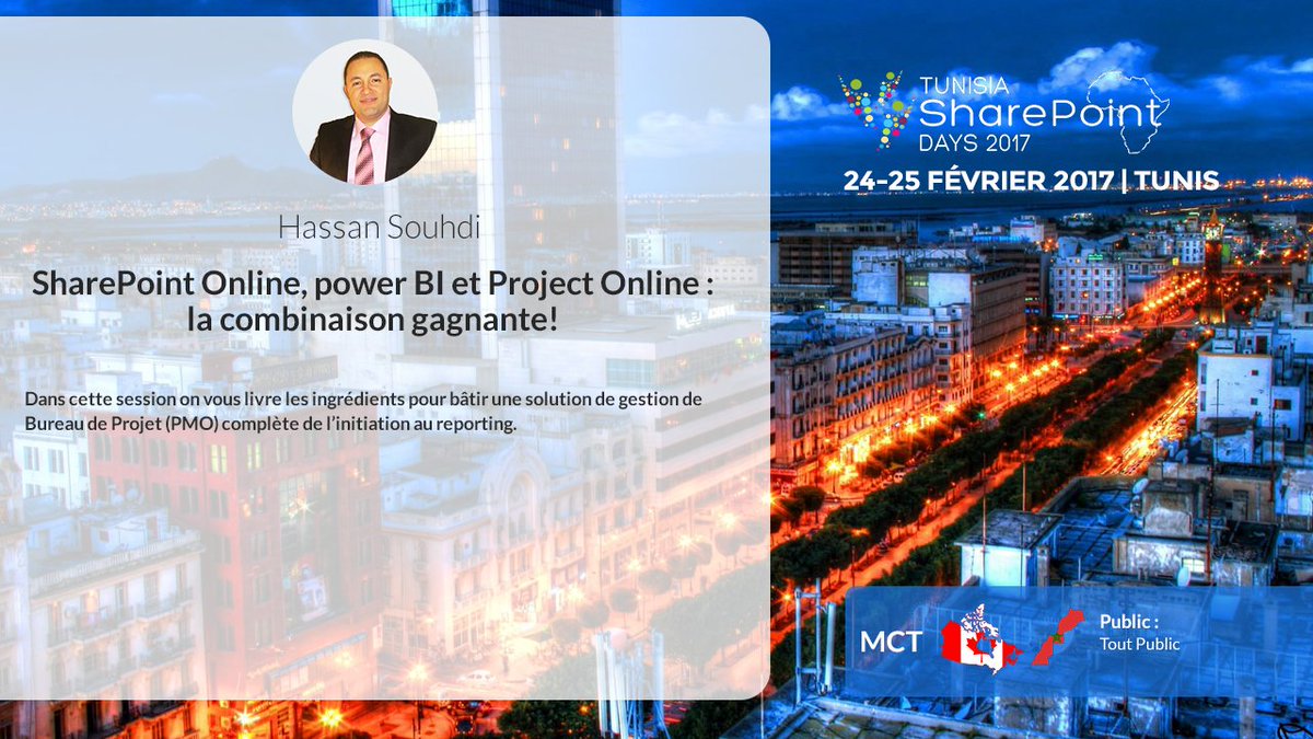 SharePoint_Days's tweet photo. Tout ce qu'il y a savoir sur #ProjectOnline #Office365 #PowerBI #SharePointOnline #PMO https://t.co/jltjPUDw9i