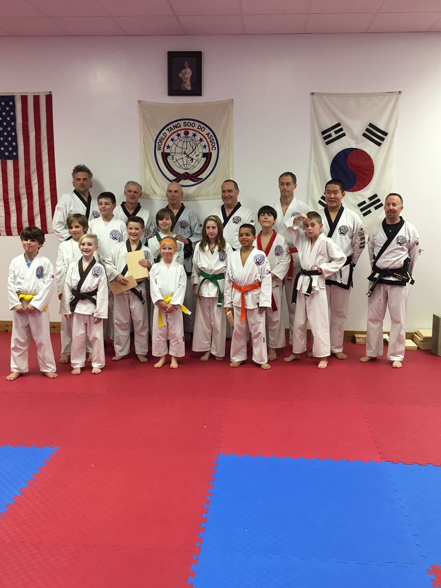 Bill just passed his red belt test. He is committed to getting to black!