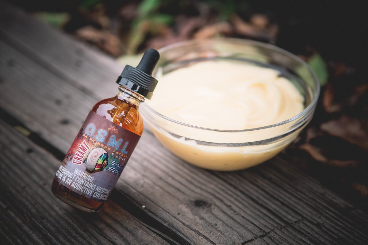 OSMLejuice's tweet photo. Nothing beats Creamy from OSML e-juice! Get your hands on a bottle of this fruity delight today!
#OSML #OSMLejuice #onsomanylevels https://t.co/QawVgDzt2E