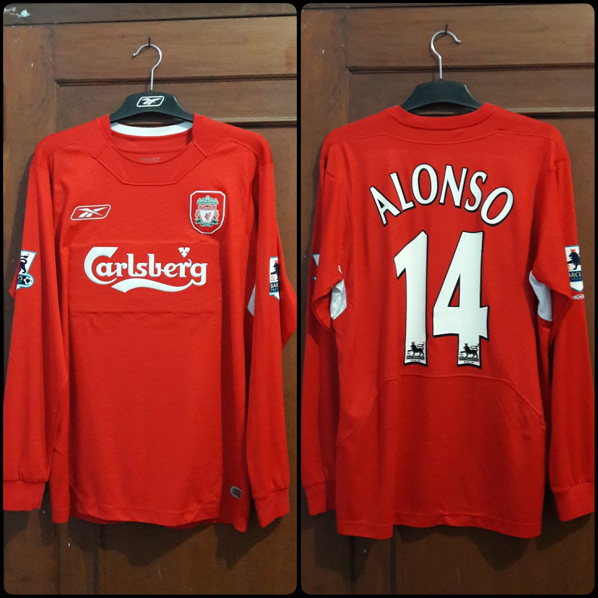Shandy405's tweet photo. @redsarmy_LFC #LFCjubel #RA71 Home 04 LS | size M | nns & patch ori | excellent | 1700k | whatsapp: 085692807949. https://t.co/81bRQXdAIX