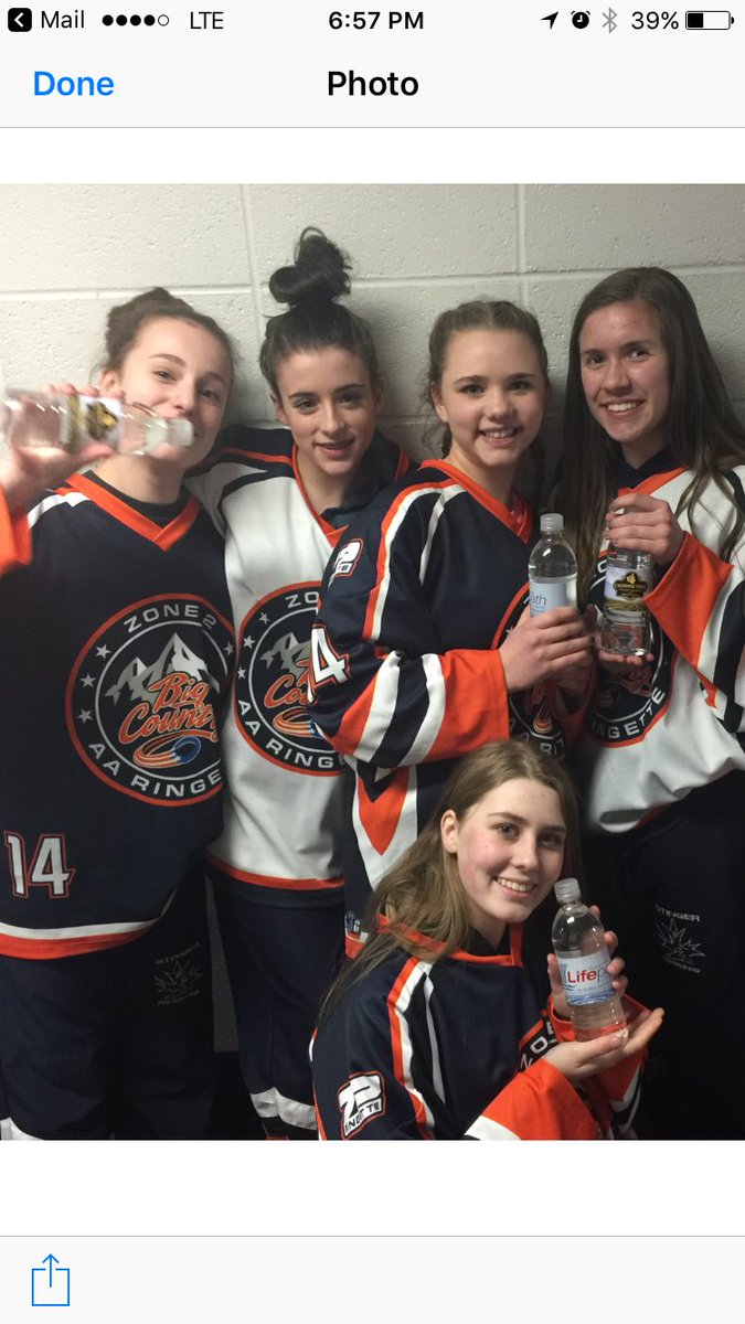 zone2AARingette's tweet photo. @ringettealberta @CalgAARingette thank you @jedsnatic1 for the waters for AA provincials for athletes and officials. #Chestermerelifepath https://t.co/tY8s7oU74F