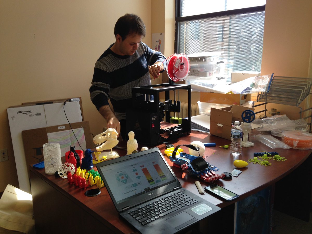 HarmonyDCPCS's tweet photo. Feeling very excited about getting @lulzbot3D Mini #3dprinter ready for upcoming #STEM #Festival #DCSTEM17 #Makerspace #STEMSOS #MakerED https://t.co/PPfRIoOSqt