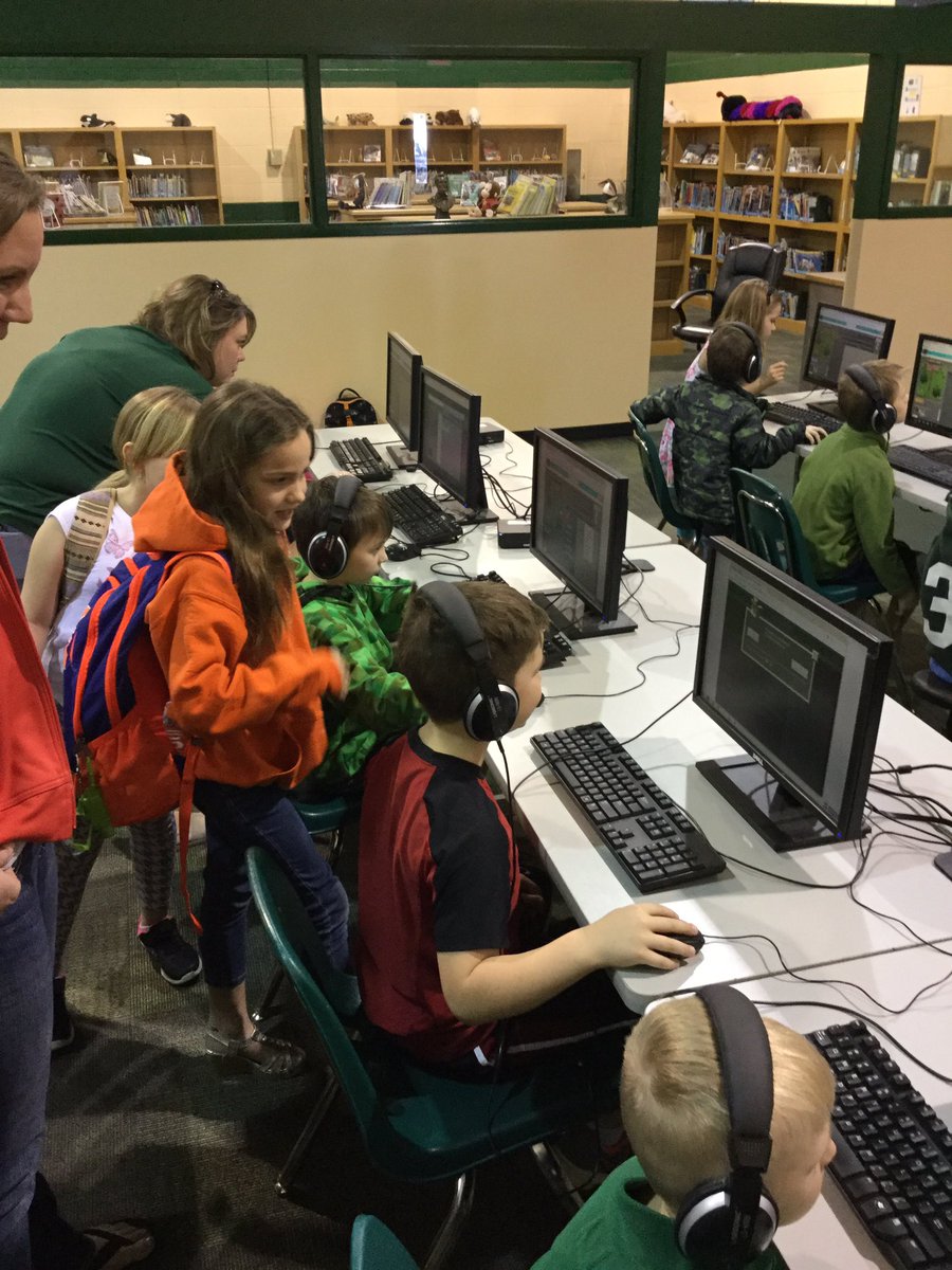 vine_code_club's tweet photo. Proud of our K-1 coders! We are now K-6 in our Coding Club programs! Thank you staff volunteers!@vinelandelem @adam_grindstaff https://t.co/ha8A04SnVx