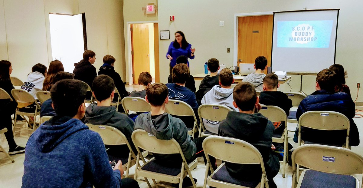 Tonight was our last BuddyTrainingWorkshop. We're fortunate to have a great group of volunteers to assist w/ our programs. Thanks to all!