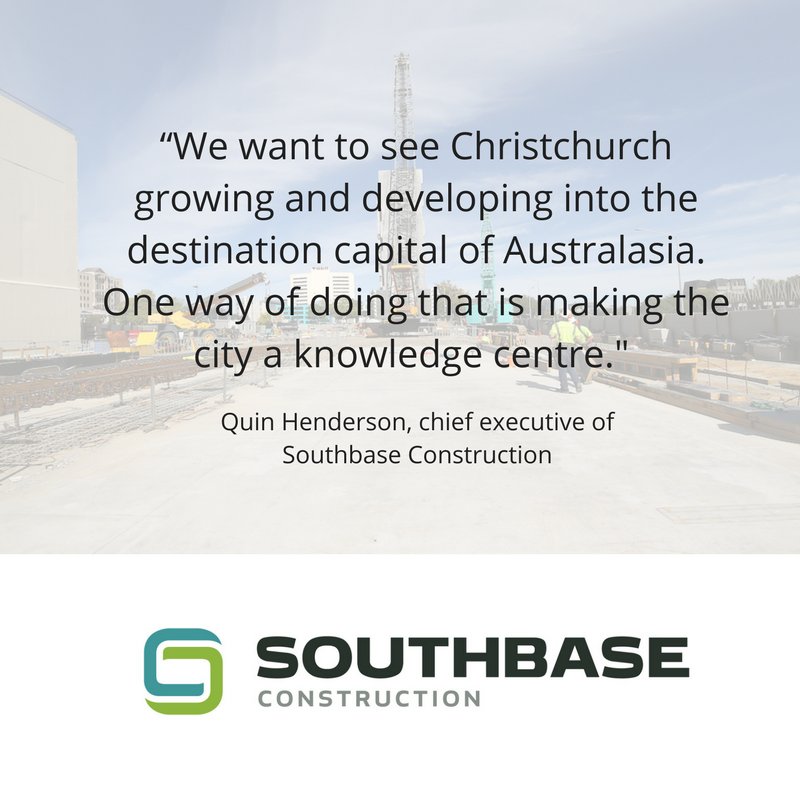 Thank you to Southbase, one of our Major Partners, who are currently constructing the new central library.