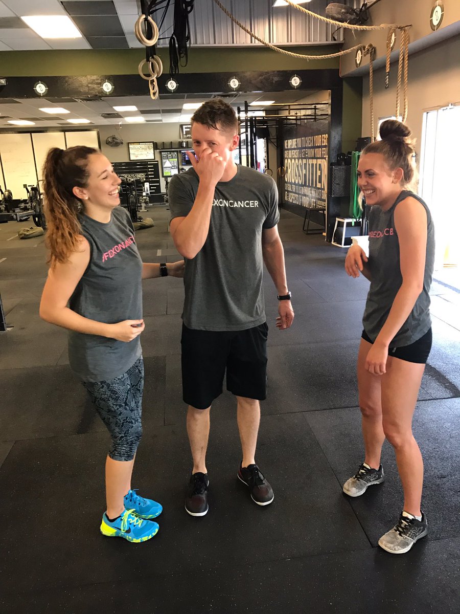 _JHokanson's tweet image. Supporting my friends @JessWulke and Brett Wulke today at #crossfitontheplains #flexoncancer