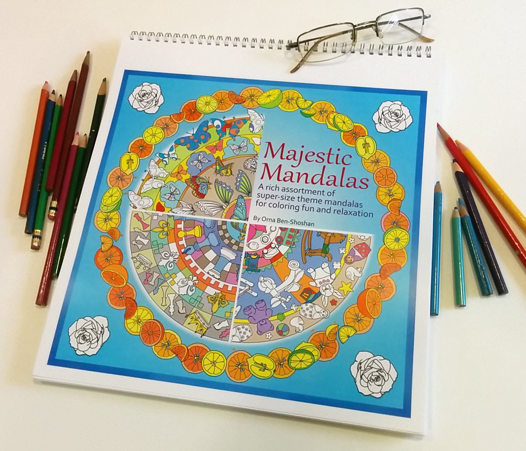 KabbalahInsight's tweet image. The largest mandala coloring book you will ever find! Majestic Mand… tuppu.net/eb7a60cf #Etsy #ColoringPatterns