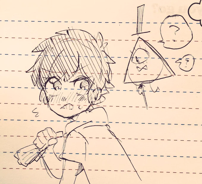 @youkai_puri 
「起こるほどでもないだろう?」 