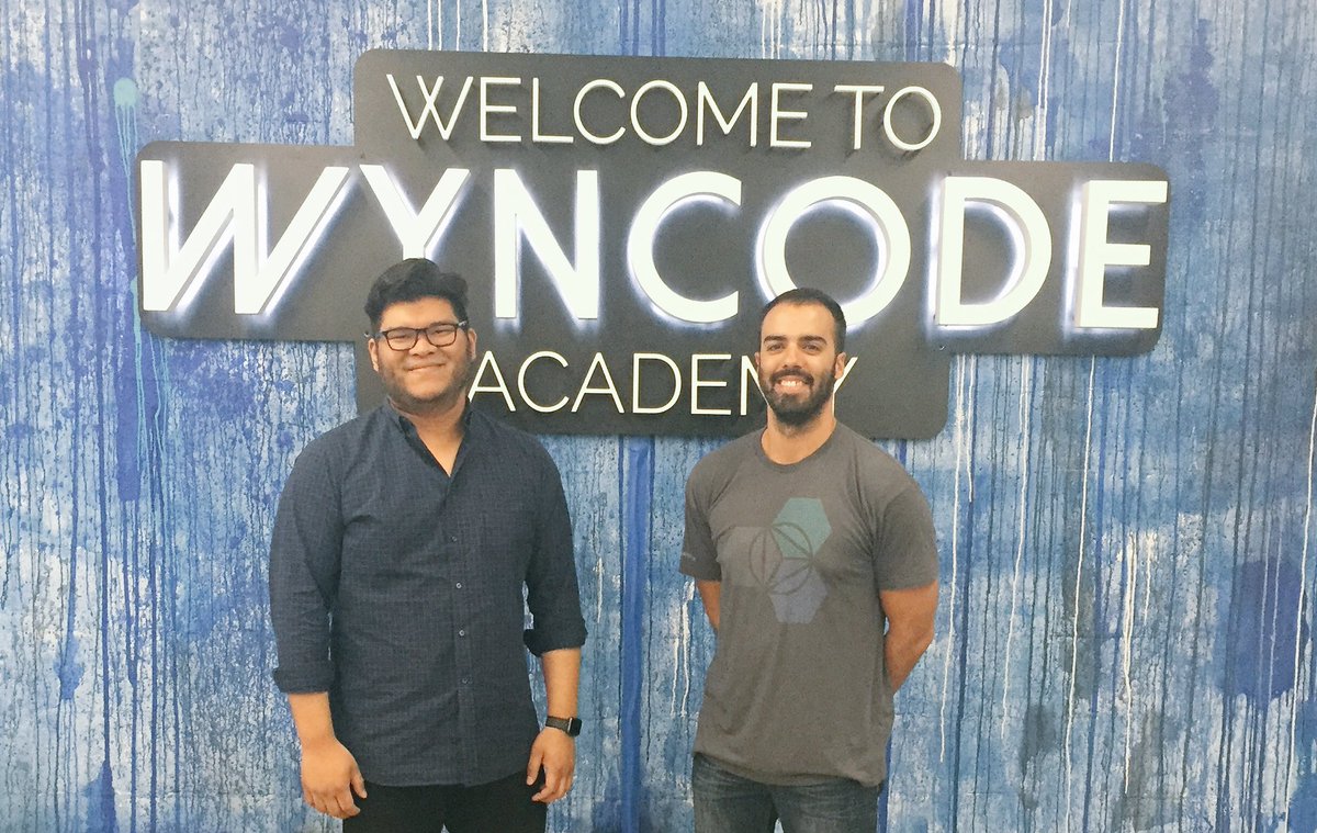 wyncode's tweet photo. It was a blast to have @CareCloud in for #Wynterviews today at #Wynbase! 😎 #Wynwork https://t.co/tzRpLx0yMr