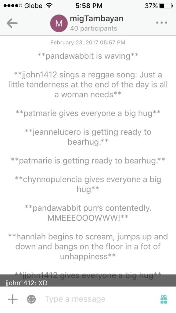 Did you know that you can use chatroom commands in migme chats? See you at the #migtambayan chatroom later at 5pm: mig.me/chatroom/migTa…