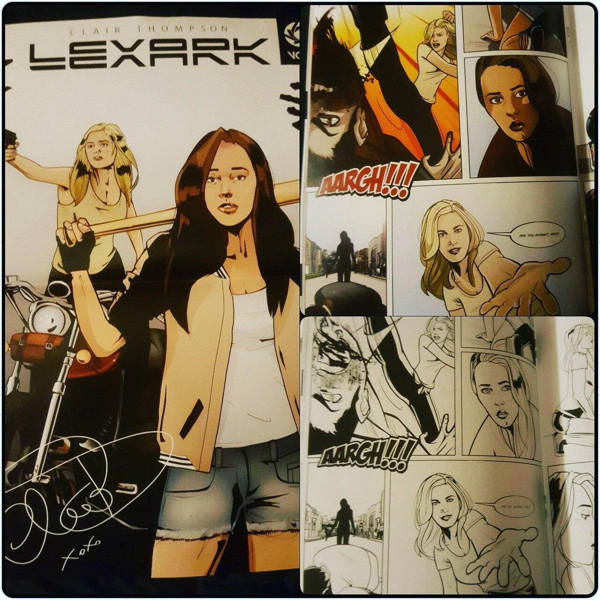 Fandom_shipper4's tweet photo. Came home to this beauty #lexark @Clairthompsn #alyciadebnamcarey #elizataylor #aliciaclark #elizalex https://t.co/NHFLBXpDOC