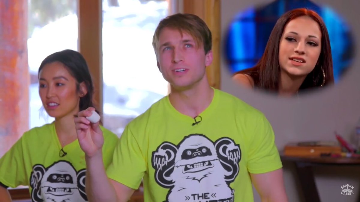 bat_cass101's tweet photo. When Shayne had a moment with his sensai 😂😂👌👌 #SWGGiveaway #SmoshWinterGamesagain https://t.co/d6f1Owv6BQ