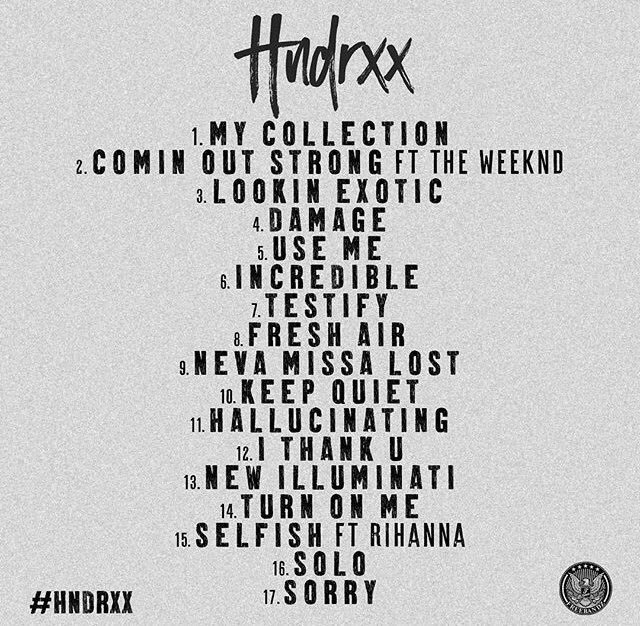 theUcollective's tweet photo. #HNDRXX out now! https://t.co/cVImcefqk9