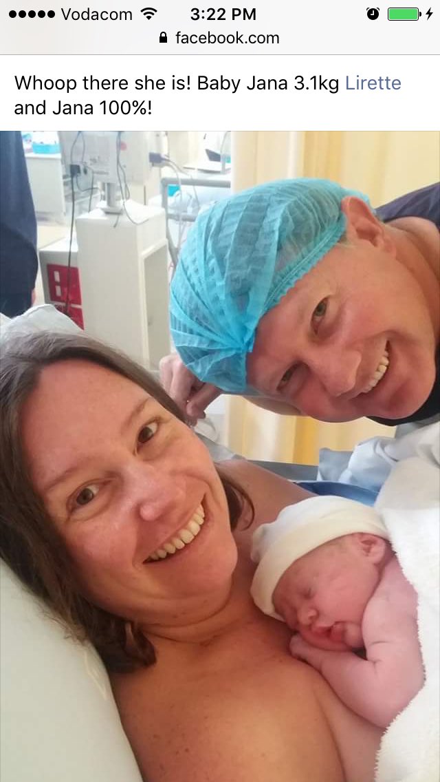 InsightStudy1's tweet photo. We wish trustee @bezuidenhout_jan and wife, Lirette all the best and join them in welcoming Jana into the world. Congratulations. 👶🏼🍼🥂 https://t.co/AFABc1Gula