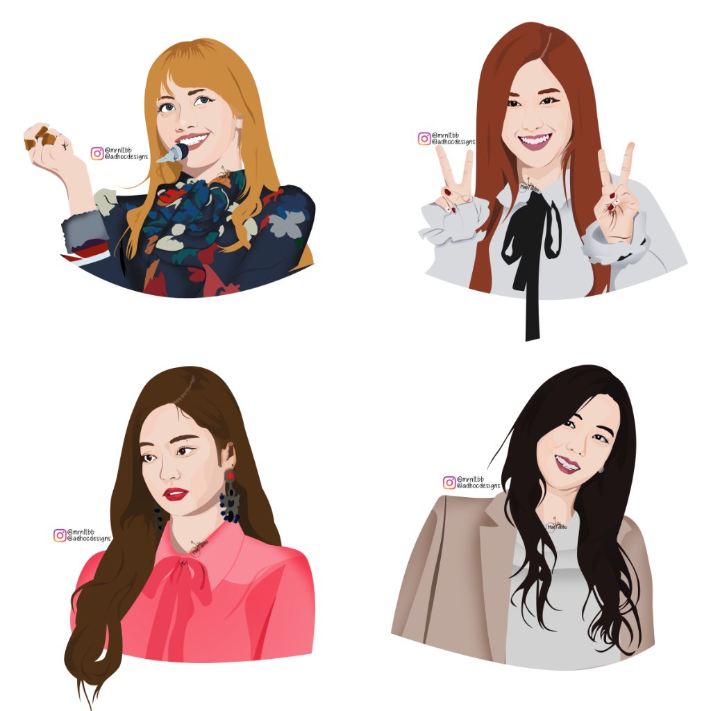 Gambar Blackpink  Versi Kartun Kata Kata Bijak