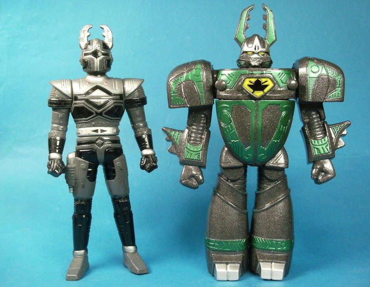 ビーファイターカブト」思い出の玩具はてれびくん懸賞のソフビ製