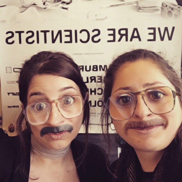 Team @TrustMgmt playing at being rockstars for the day. Go ahead, give the #ChrisCain #snapchatfilter a try for yourself! <a href="/wearescientists/">We Are Scientists</a>