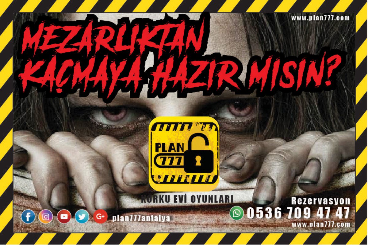 Yeni oyunumuz açıldı MEZARLIK (@ Pan777 Korku Evi in Antalya) swarmapp.com/c/3qKqsMPbmK8