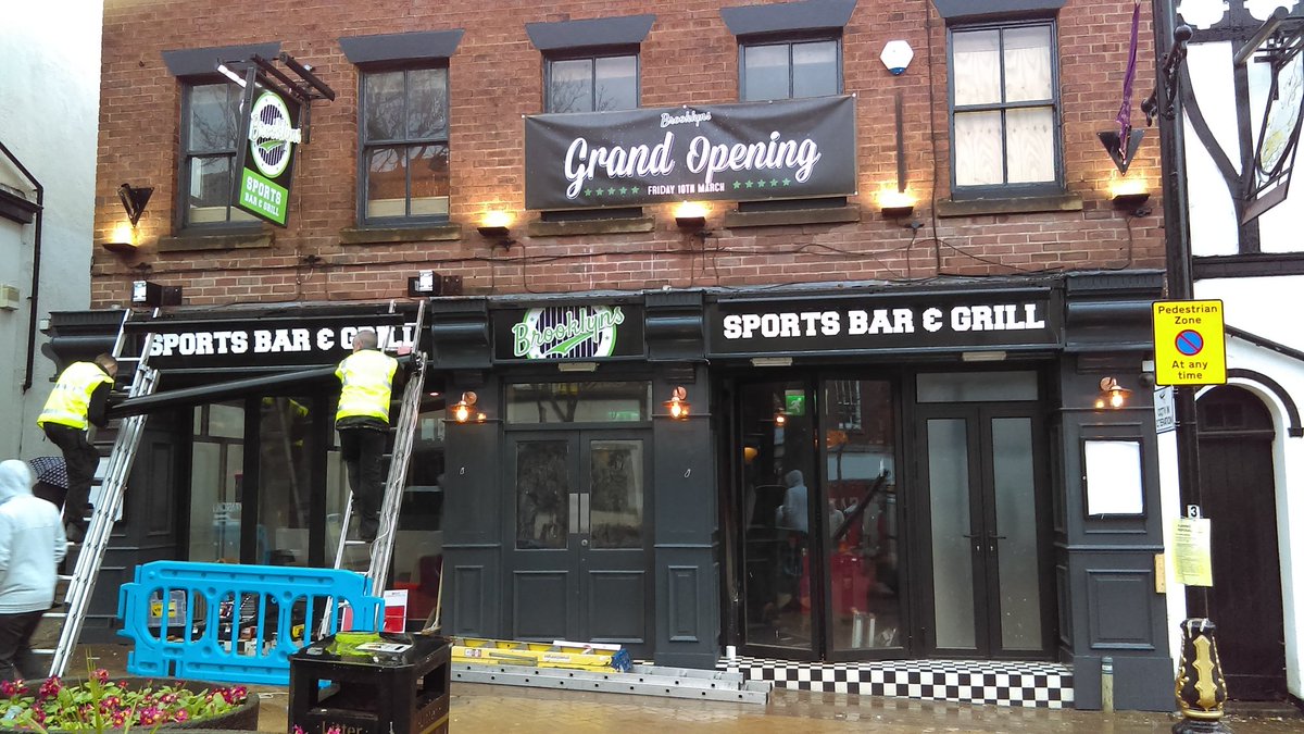 andy_h62's tweet photo. Looking great, big opening next Friday @brooklynssport1 @Admiral_Taverns https://t.co/ThYkOU9UDQ