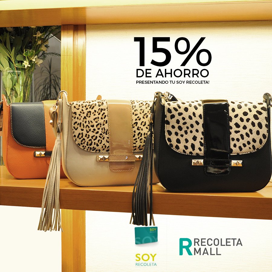 Rossi_Caruso's tweet photo. #CarteraAudrey #CasualFriday
¿Te gustó?
Aprovechá este beneficio con #SoyRecoleta en Recoleta Mall y date el gusto! https://t.co/MmTtiZoQ1u
